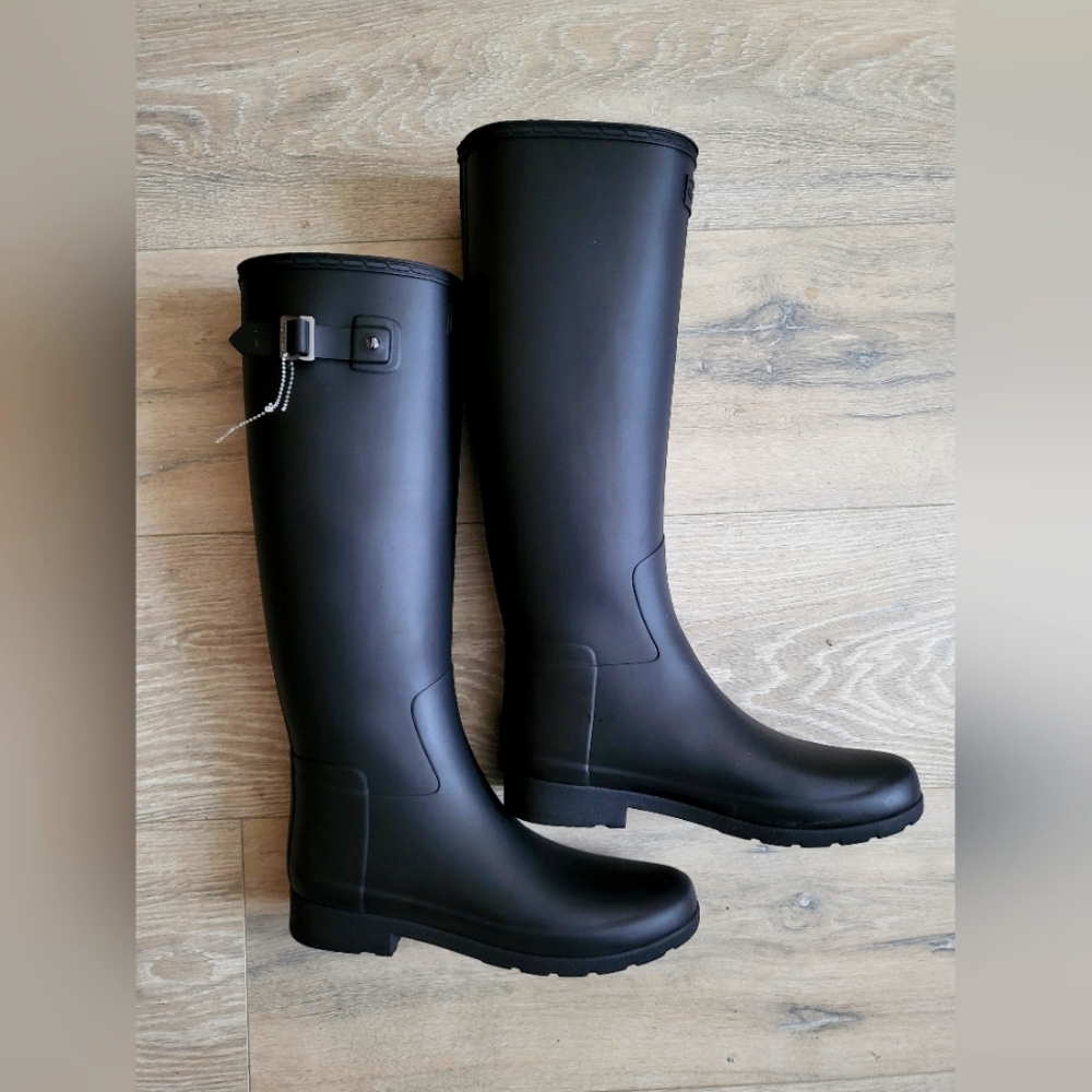 Hunter tall boots original rain boots
